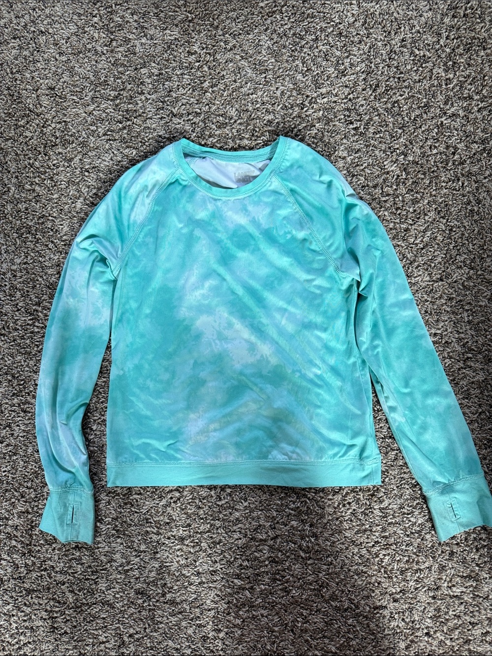 Teal sun shirt